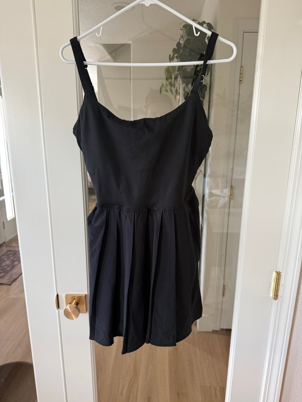 Gilly Hicks Black Sport Dress with Shorts built in